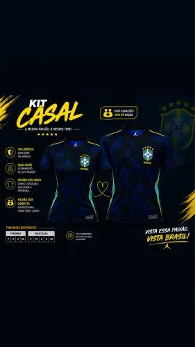 Kit Casal Copa 2026