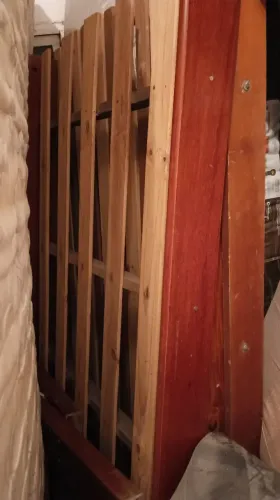 Cama de solteiro com colchão