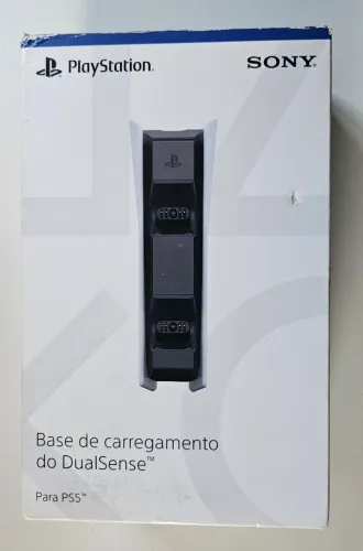 Base Carregamento Ps5 original Sony Playstation usado carregador de controle