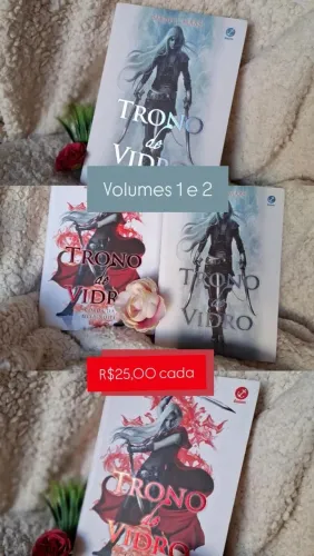 Livro seminovo Trono de Vidro Sarah J. Maas