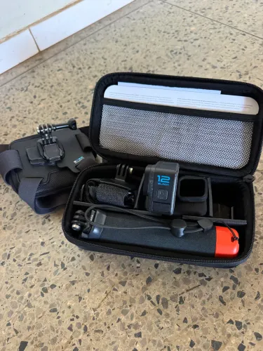 Gopro 12 Black Impecável Completa  