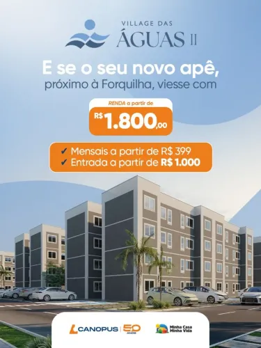 Apartamentos na planta - Região da Forquilha - São Luís - Maranhão