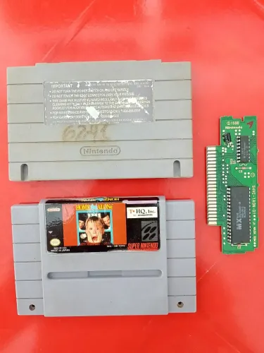 Cartucho original de super Nintendo Home Alone
