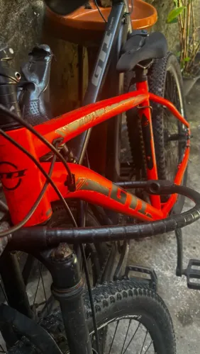 Bicicleta GTI Roma Aro 29 Vermelha - Freio a Disco
