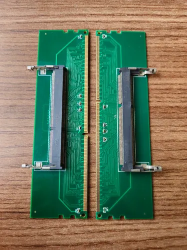 2x Adaptadores Memória RAM Notebook p/ Desktop