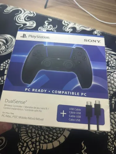 CONTROLE PS5 PRETO LANCAMENTO 2026 LACRADO