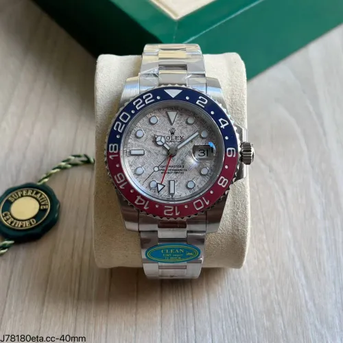 Relógios rolex GMT master 2 Pepsie meteorito 