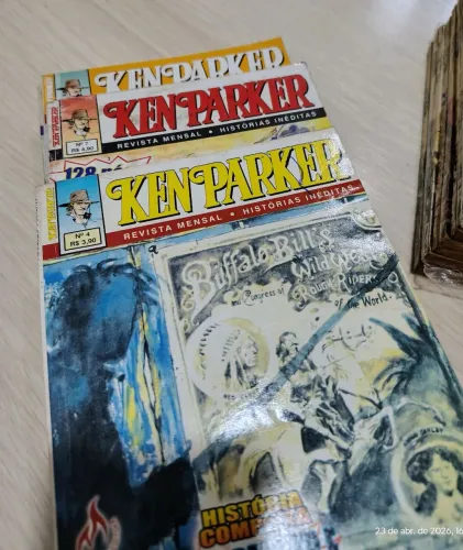 Gibis KEN PARKER, editora Mythos. Venda avulsa. HQs