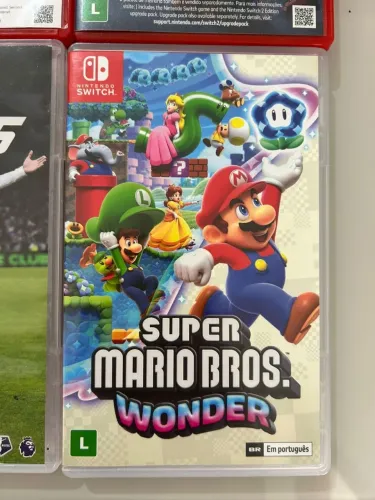 Super Mário Bros Wonder Jogo Nintendo Switch (Aceito Cartão)