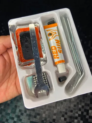 KIT 14 PEÇAS REPARO PNEU REMENDO BOM-3625 BomVink