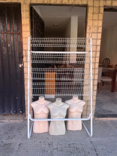 Prateleira de ferro para loja