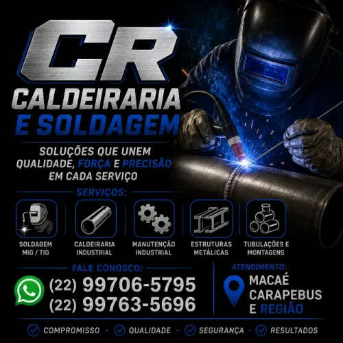 RC trabalho de soldagem industrial 
