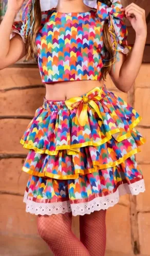 Vestido de festa junina