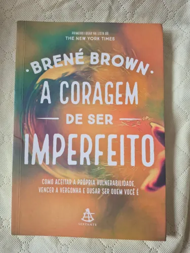Livro A Coragem de Ser imperfeito de Breno Brown só R$18