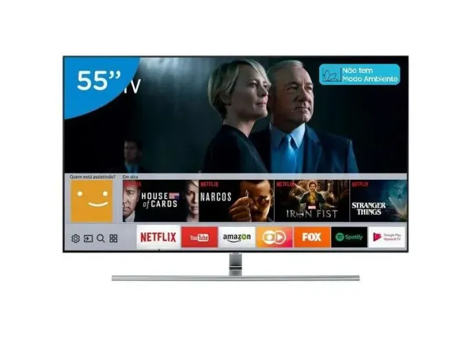 TV Samsung Smart Qled 4K 55" 120HZ