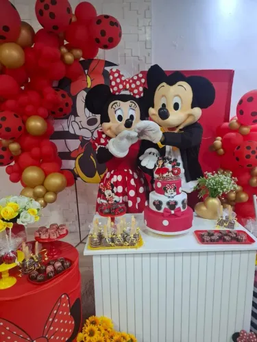 Personagem vivo - Mickey e Minnie 