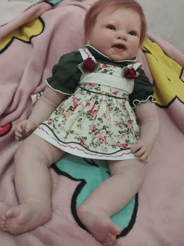 Bebê reborn ruivinha