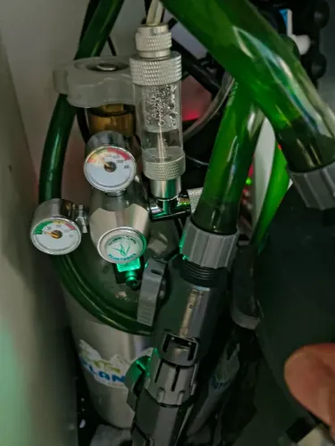 Kit cilindro co2 para aquario