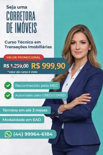 Curso TTI - Técnico em Transações imobiliárias