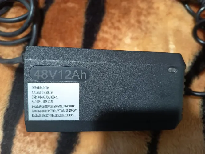Vendo carregador para bicicleta elétrica Souza lia anúncio e veja fotos 