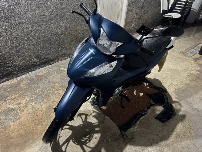 Honda Biz 125 EX 2025 Azul Fosco - Única Dona | 19.970 km