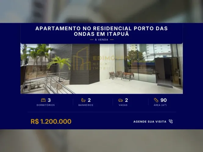 Exclusivo apartamento em Itapuã: varanda gourmet e 2 vagas de garagem!
