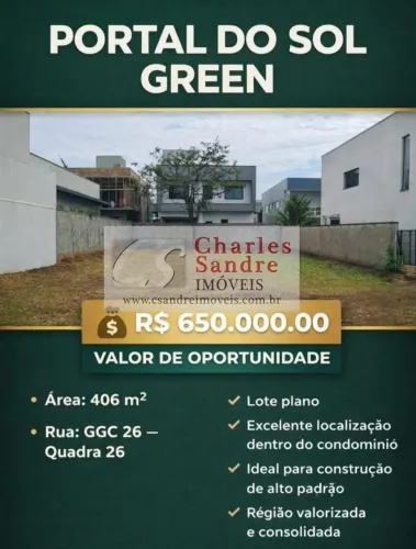 Lote em Condomínio Fechado para Venda em Goiânia, Residencial Goiânia Golfe Clube