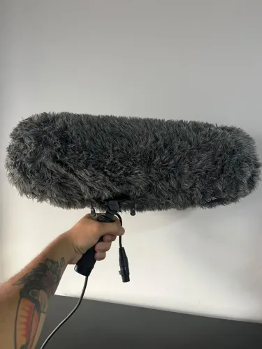 Kit microfone SYNCO Mic-D2 + blimp BOYA com case