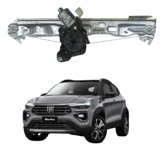 Máquina Vidro Traseiro Esquerdo Fiat Pulse 2022 2023 2024