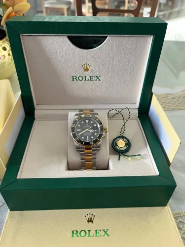 Vendo Relogio Submariner Date Sea Gold Automático base ETA novo na cx