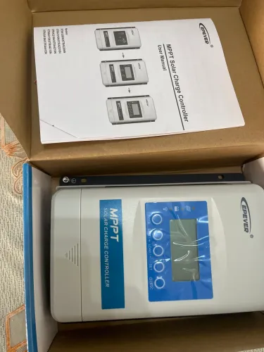 Controladora de carga epever 20A mppt