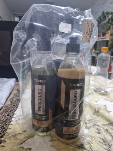 Kit vonixx limpeza e hidratação para couro