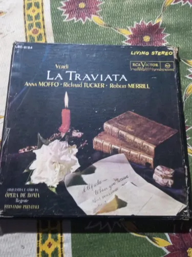 Colecao em vinil opera de Roma 
