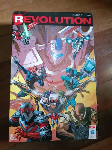 Box Set raríssimo Hasbro Revolution lacrado!