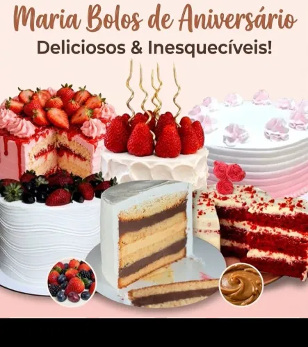 Maria Bolos de aniversario