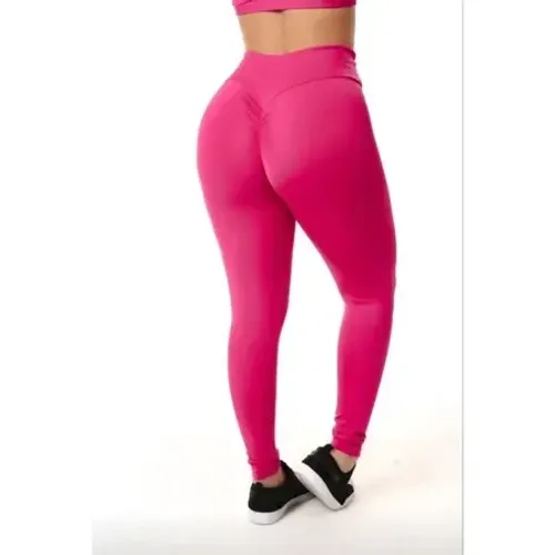 Calça Legging Push-up Empina Bumbum SEM TRANSPARÊNCIA Fitness Academia Rosa Pink