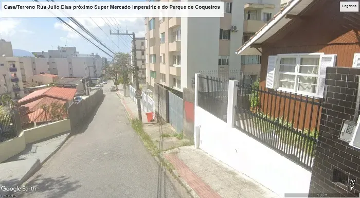 Coqueiros terreno próximo Supoer Mercado Imperatriz