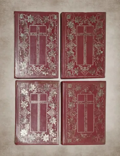 Bíblia Sagrada Católica em 4 Volumes Padre Antônio Pereira de Figueiredo