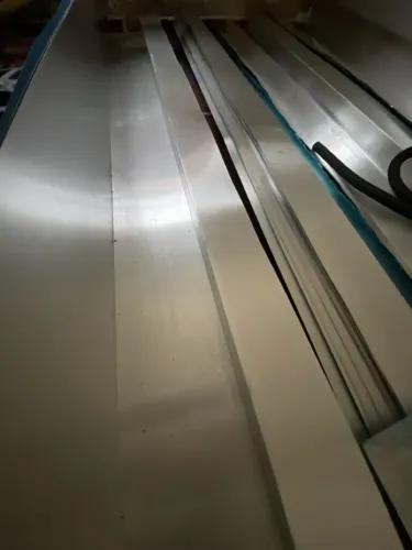 Vendo calha já dobrada para cobertura