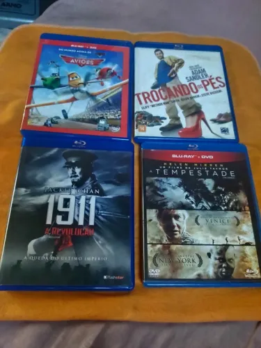 Combo de Blu Rays 4 Filmes