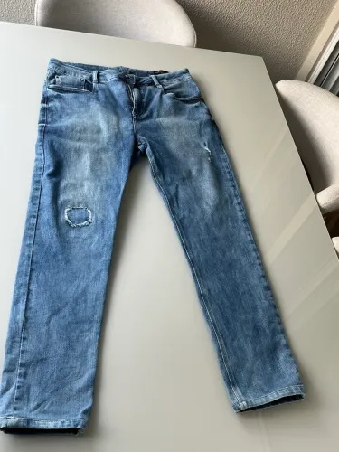 calça jeans aramis skinny azul 40