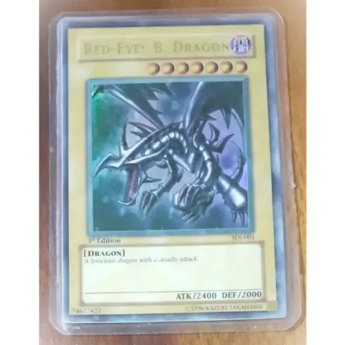 Red-Eyes B. Dragon SDJ-001 1st Edition 1996 - Yu-Gi-Oh! TCG