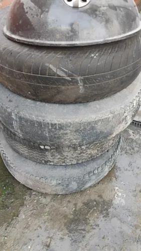 4 Rodas aro 15 de Fusca