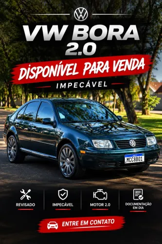 Volkswagen Bora 2.0/ 2.0 Flex 8V Mec. 2001