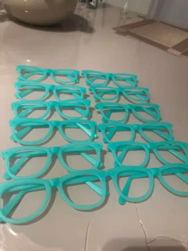 12 Óculos festa neon brilha no escuro