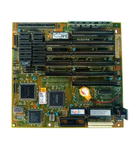 MOTHER BOARD PLACA MÃE 286 16 S H 115ZG9N AMD 32MHZ COM MEMORIA MB34