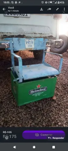Lote com 5 cadeiras do olímpico