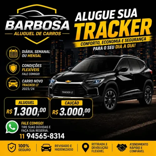 Locação Para Uber Black - Tracker
