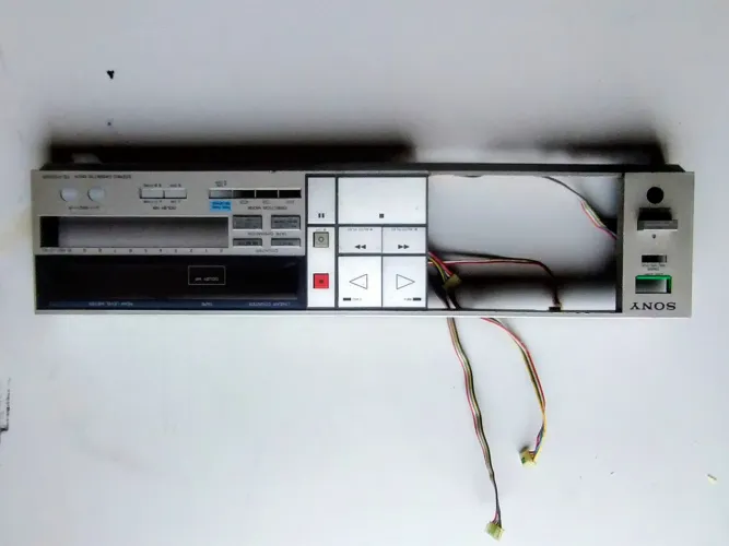 Tape Deck Sony só frente