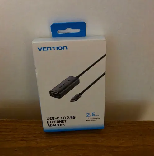 Adaptador Vention USB usb-c Multigigabit Ethernet 2500mbs 2.5g placa de rede